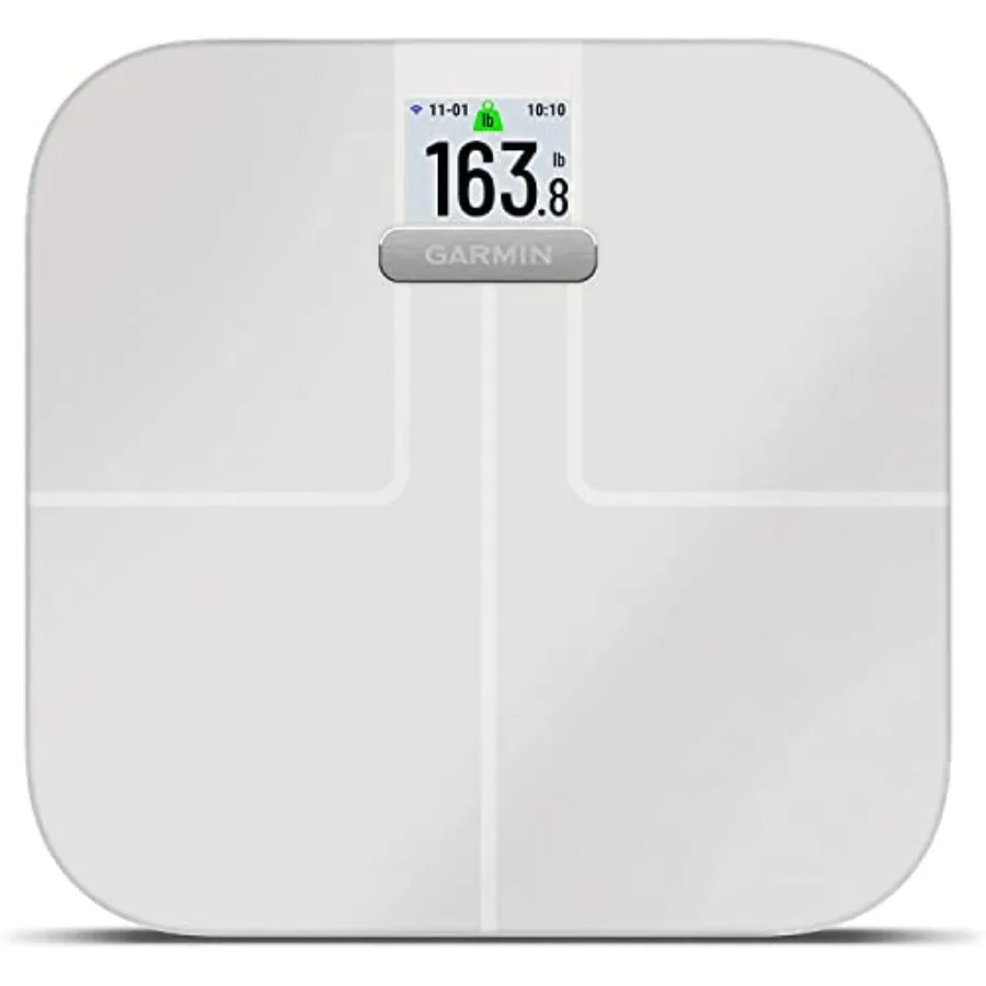 

Smart Scale with Wireless Connectivity for Home Fitness Monitoring and Health Tracking Certified Refurbished White Model with A
