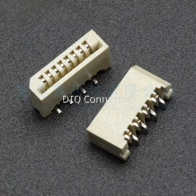 10PCS 1.0mm FPC/FFC Connector LCD Flexible Flat Cable Socket Double Row SMD Vertical Type 4 6 8 10 12 14 18 20 22 24 26 30 Pin