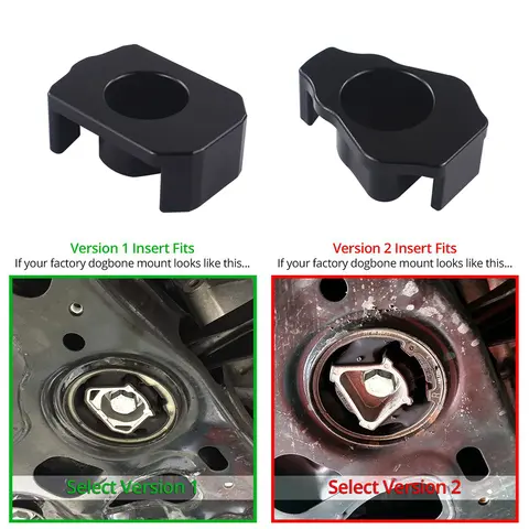 WLR 빌렛 알루미늄 MQB 도그본 마운트 인서트, MKVII 폭스바겐 골프/GTI/R, 8V 아우디 A3/S3/RS3 및 MKIII 아우디 TT/TTS/TTRS용