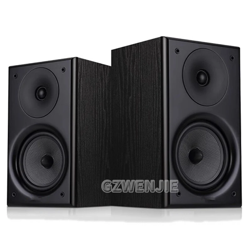 

6.5 Inch Bookshelf Passive Speaker Hifi High Fidelity Front Home Fever Home Theater Speaker Sound Box Desktop Speakers 100W