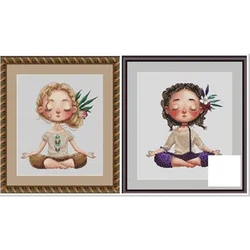 7302 Cross Stitch Sets Cross Stitch Paintings 14ct 18ct Stich Cross Stitch Kit Embroidery Needle Arts & Craft Complete Kit Hobby
