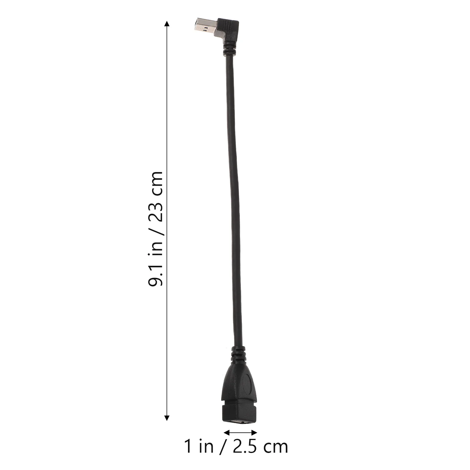USB 3.0 A-Verlängerungskabel, 90-Grad-rechtwinkliger Adapter nach oben, Design, USB 3.0-Datensynchronisierung, Computerzubehör, Computerzubehör