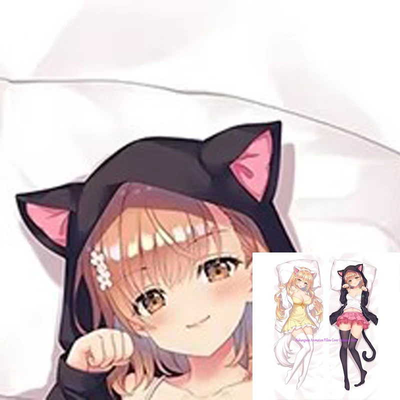 

Dakimakura Anime Pillow Cover Beautiful Girl Double Sided Print 2Way Cushion Bedding Gifts Gifts