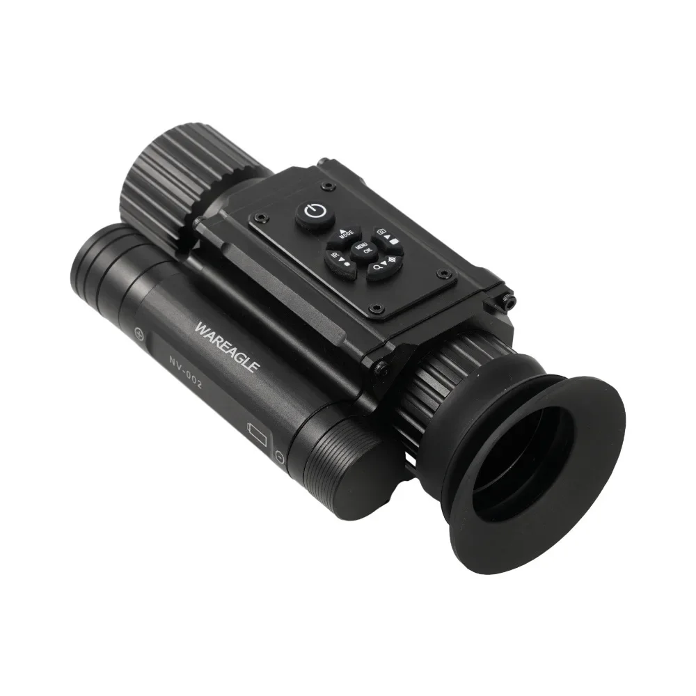 NV002 HD Tiny Digital Night Vision Camera Infrared Monocular Multiple Image Mode Crosshair Hunting Scope with 11/20MM Base