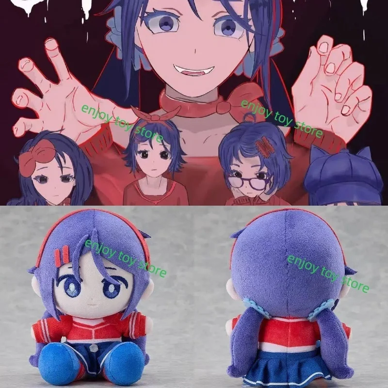 

Аниме MiSide, плюшевая милая 25 см, сидящая Мита, мягкая подушка с фиолетовыми волосами, хлопковая периферия, кукла MiSide, плюшевые игрушки, подарки