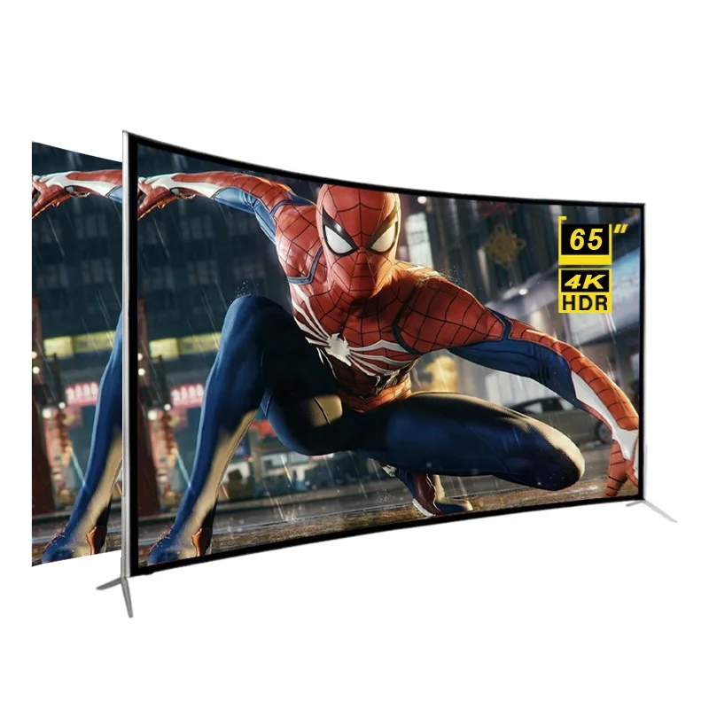 

Усовершенствованная настройка STLF ZJW Curved Smart TV 65-дюймовый 4k HD светодиодный телевизор Китайский производитель 65-дюймовый Smart TV