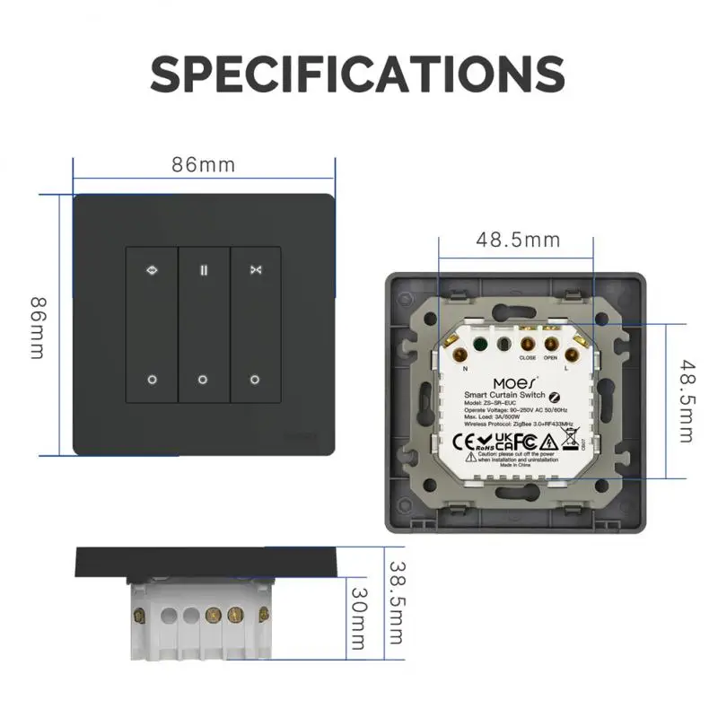 Tuya Smart Switch Smart Home App pannello funzione Timer telecomando per Alexa Home