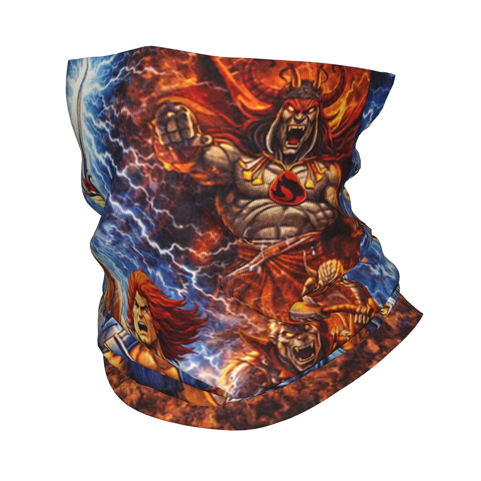 Thundercats Evil Never Rest Neither Do We Bandana Neck Cover Printed Wrap Scarf Warm Headwear Cycling Unisex Adult