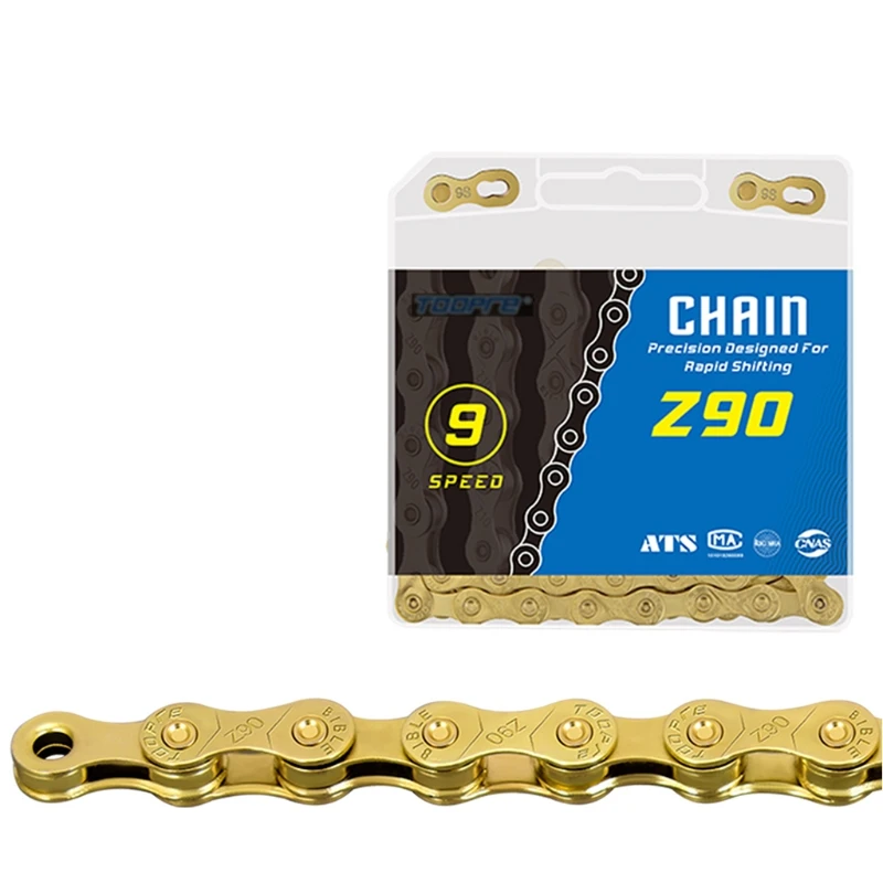 6-11 s Speed Chain,Gold Galvanized Chain MTB Road Bike Parts Dropshipping