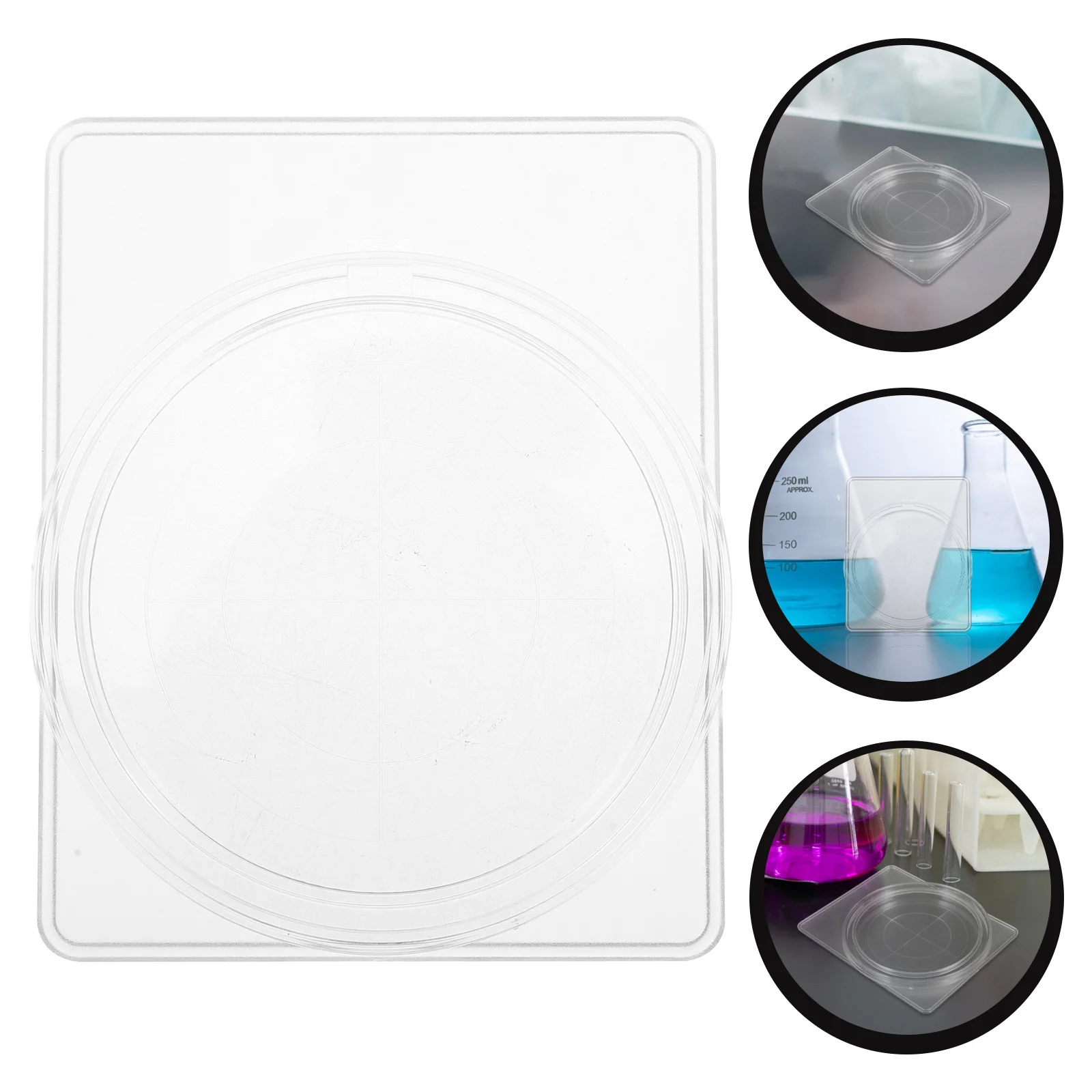 

Plastic Lab Box for Atmospheric Detection Filter Storage Durable Construction Particulate Sample Protection Laboratory Use