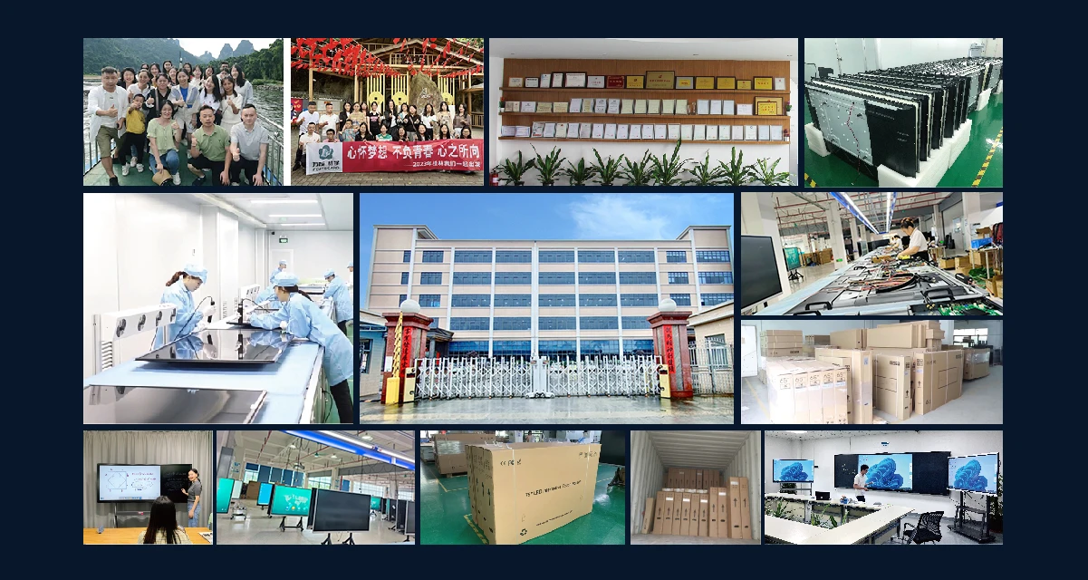 Quadro negro eletrônico interativo de sala de aula inteligente de 65 polegadas para ensino escolar