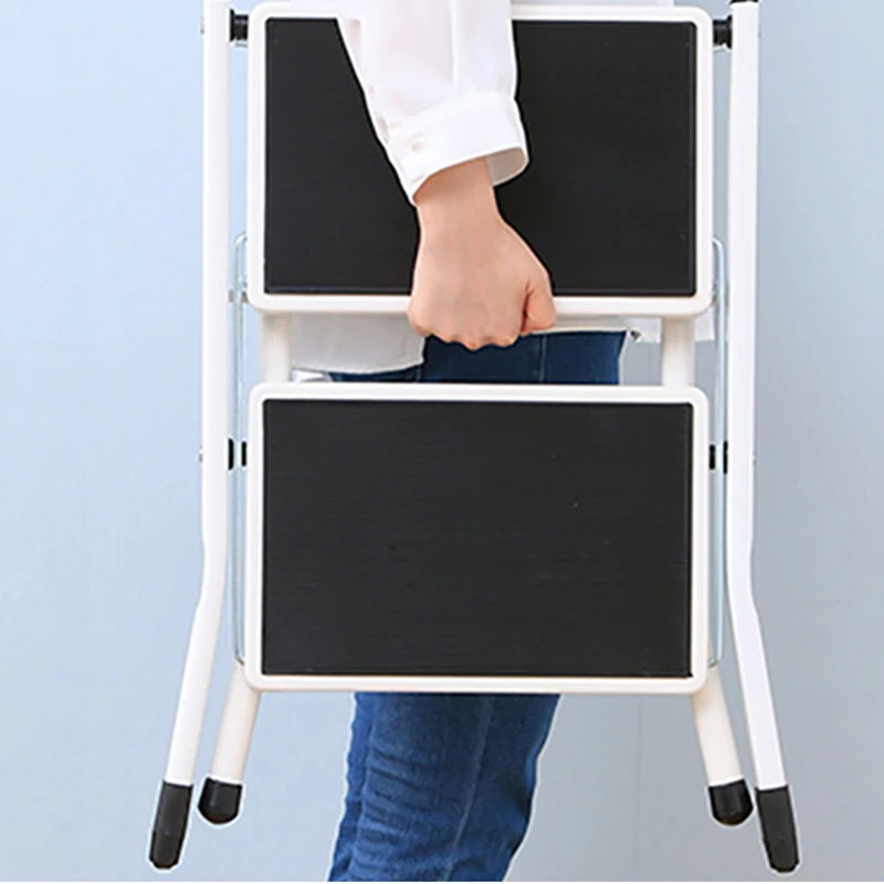 Folding Step Stool Thickened Household Kitchen Ladder Stool Dual-use Portable Car Wash Wash Foot Stool Ladder for Home