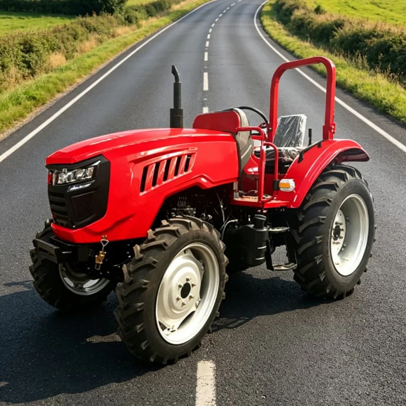 Customized Four-wheel Mini Cultivator, Low Fuel Consumption Rotary Tiller, Agricultural Machine for Wasteland Reclamation