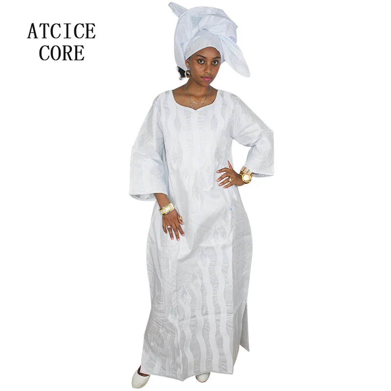 African Dresses For Women Dashiki African Bazin Riche Embroidery Design Clothing Fashion Dress