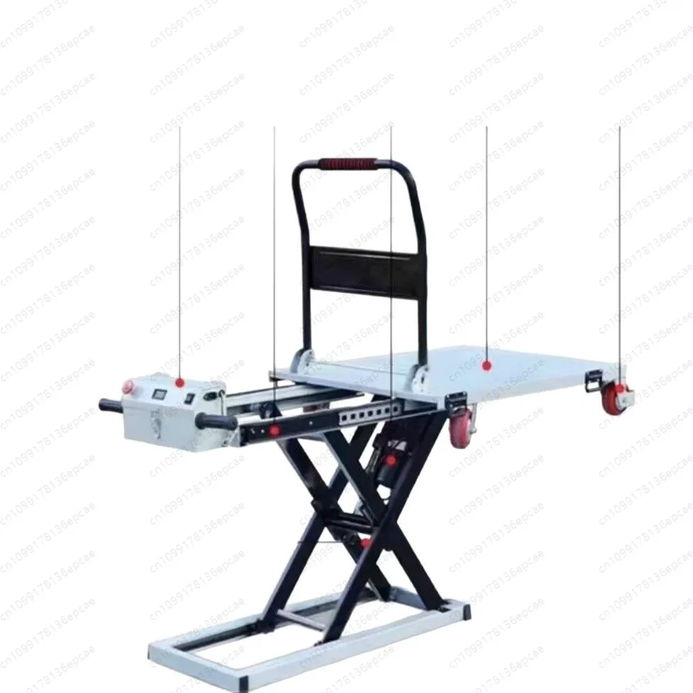 

2025 Electric Lifting Platform Scissor Lift Hydraulic Cargo Trolley Flatbed Truck Truck Loading And Unloading Truck