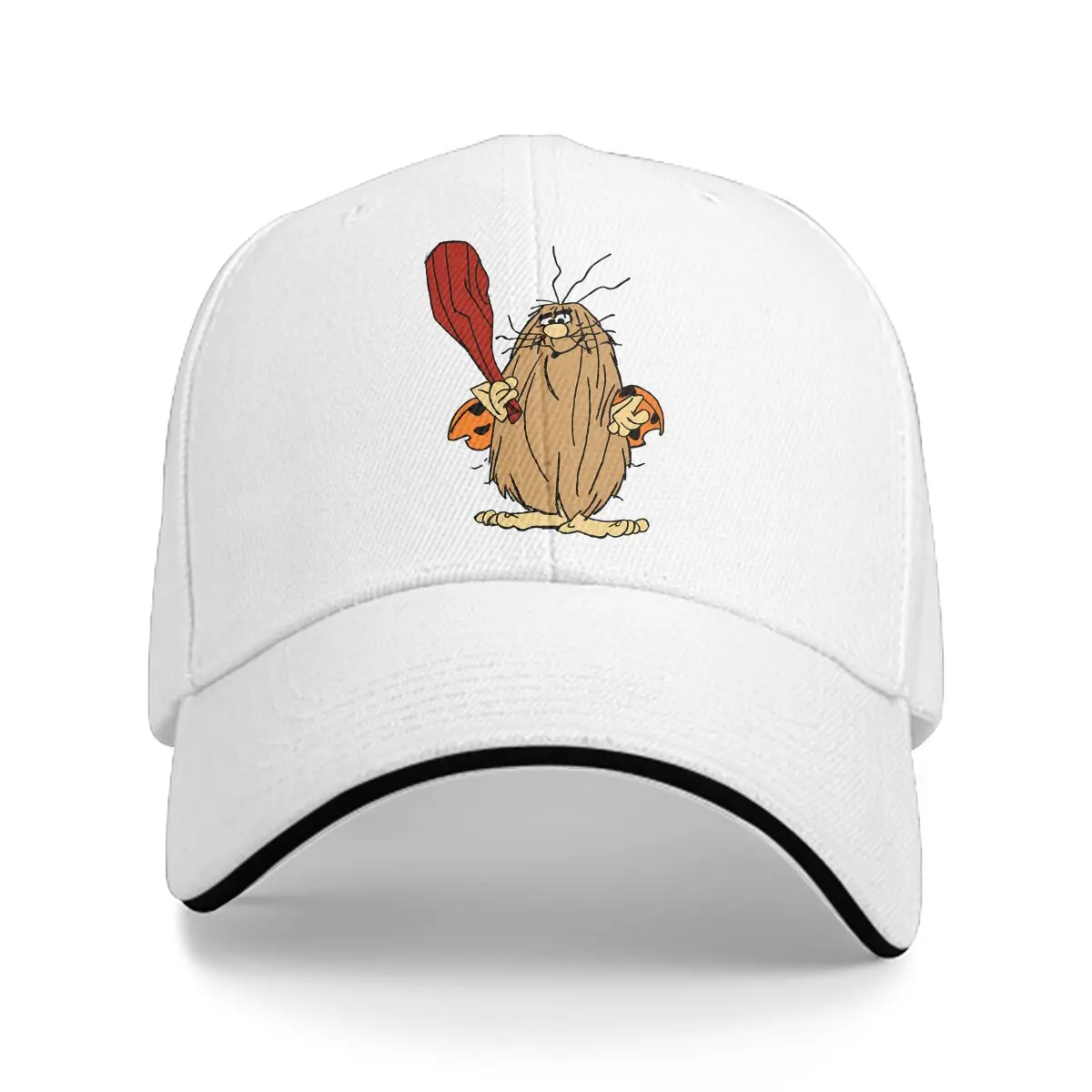 Cavey 's Getting Powered Up Baseball Cap Men Hats Women Visor Protection Snapback Captain Caveman Cartoon Caps