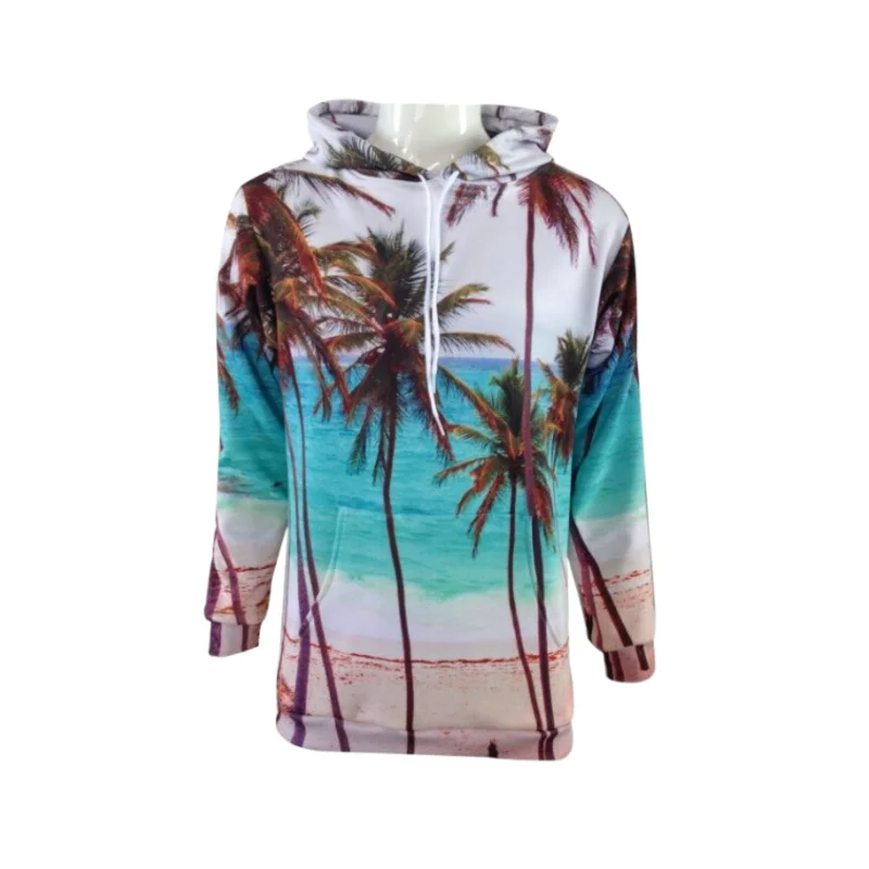 

2022 Spring New Wholesale Custom All Over Full Printing Hoodies Pullover Sublimation Hoodie