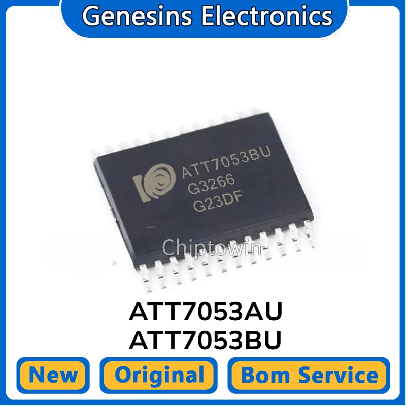5/50/500 pcs Original ATT7053BU ATT7053 SSOP24 single-phase multi-function metering chip ATT7053AU WN7