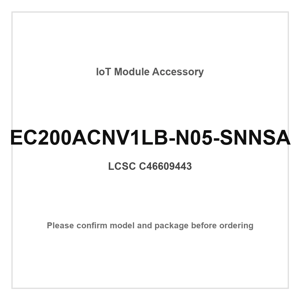 1pcs EC200ACNV1LB -N05-SNNSA SMD 32x29mm LTE SDIO I2C UART SPI USB ADC SIM Cellular LTE Wireless Communication Module