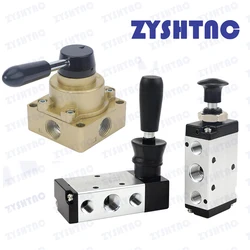 HV-02 03 04 HV200B Pneumatic Switch Manual Valve Hand Wrench Control Pneumatic Control  Valve 5/2 Way 4H210 Valve 4R210 08 4H310