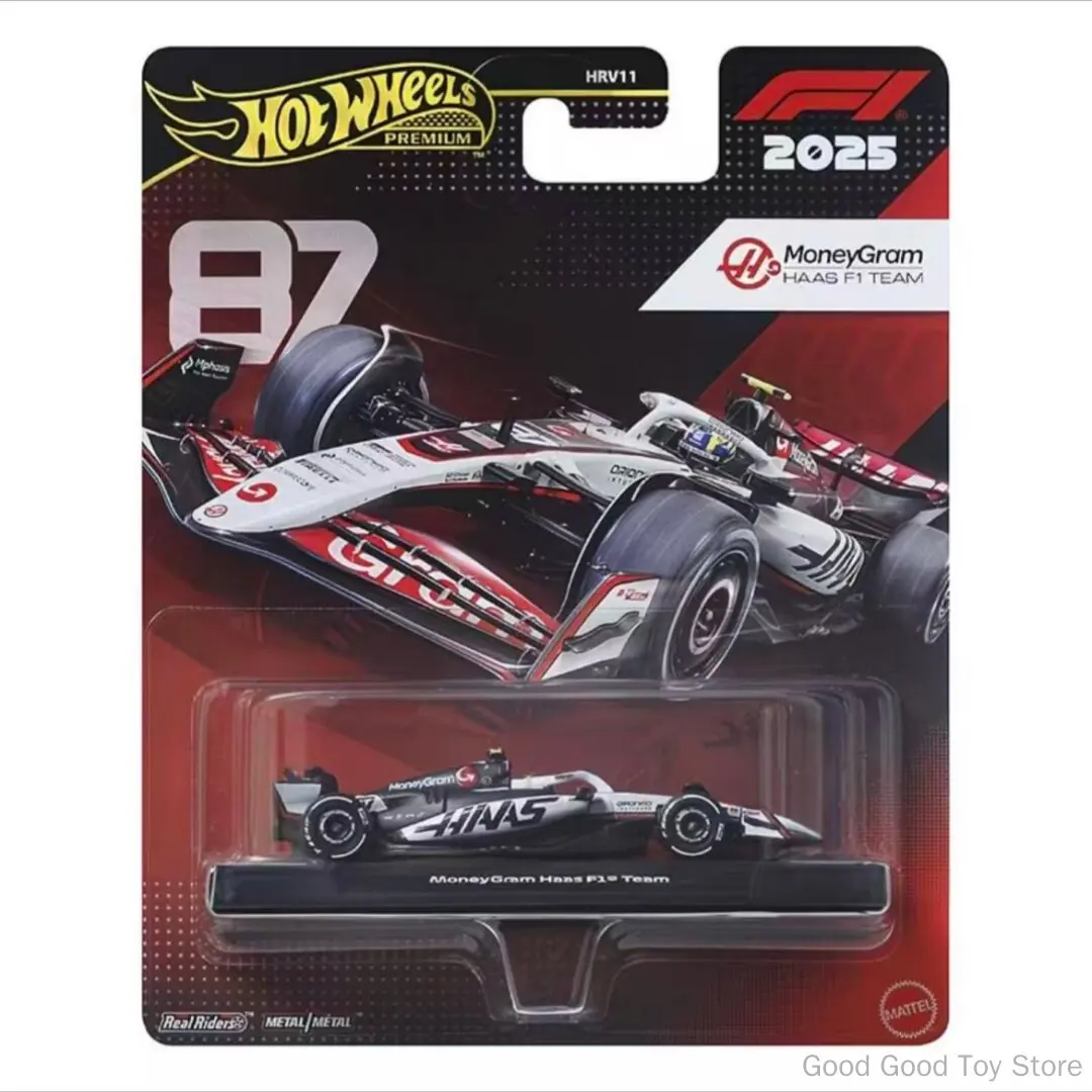 Original  Hot Wheels Premium Gold Label HRV11 1/64 F1 Diecast Model Car Team Livery Formula Racing Collectible Vehicle Gift Toys