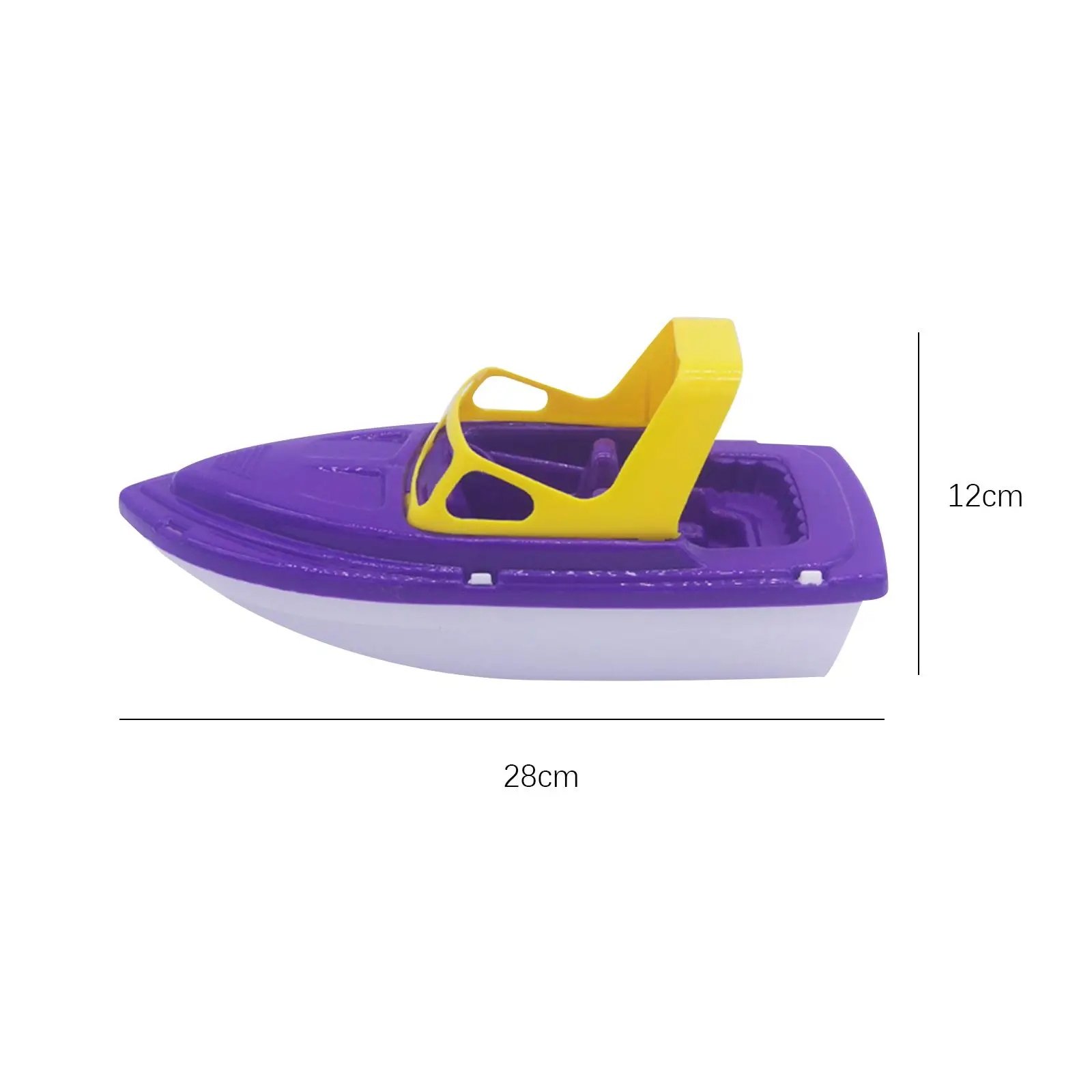 Bathtub Boat Ship Toy Bathtime Shower Float Toy Smooth Creative Floating Boat