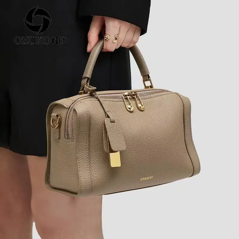 

New Niche Design Pillow Handbag Women Big Capacity Featuring High-end Commuter One-shoulder Small Square Bag Crossbody Package
