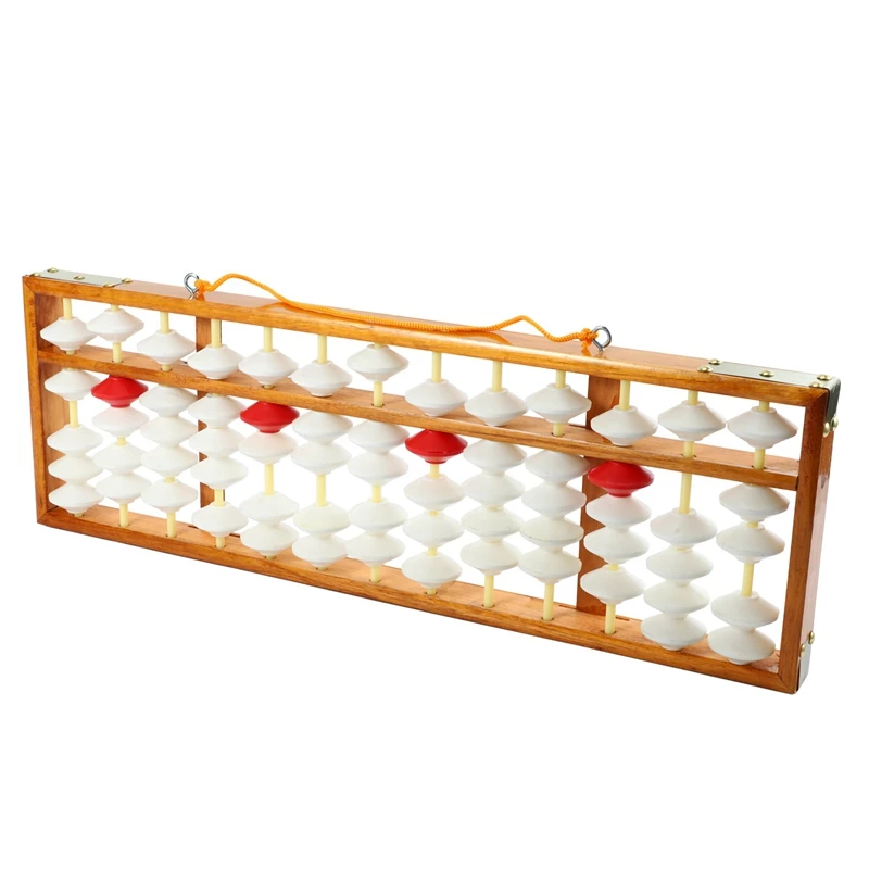 Abacus Chinese Abacus Mathematic Education Teacher Calculator Hanging Abacus Teaching Abacus 58X19cm For Teacher