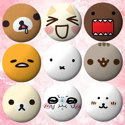 귀여운 콜렉션 배지 틴플레이트 소프트 버튼 핀 브로치 메탈 배지 맞춤형 액세서리 모자 가방 라펠