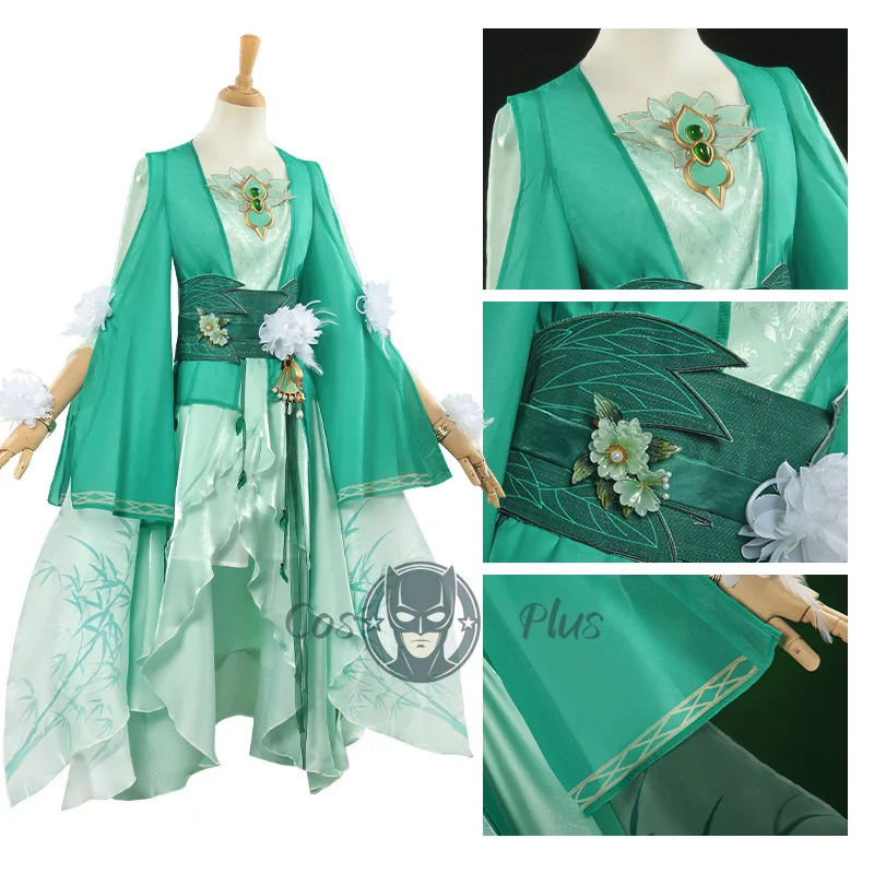 سلالة اليشم ‌   أزياء باجيو التأثيرية ‌   ملابس نسائية مثيرة أزياء هانفو أزياء تنكرية أنيمي مجموعة كاملة