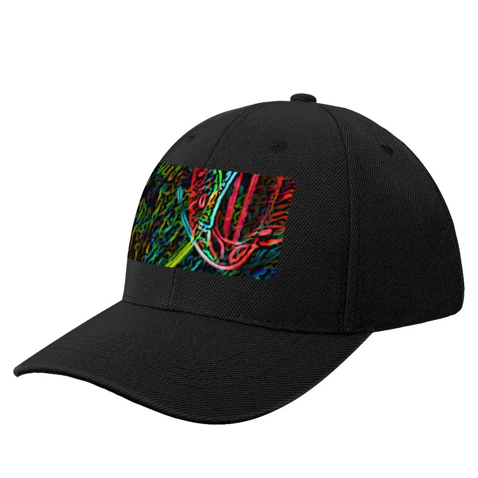 

Chromatic Symphony Baseball Cap Big Size Hat Anime Hat Caps For Women Men's