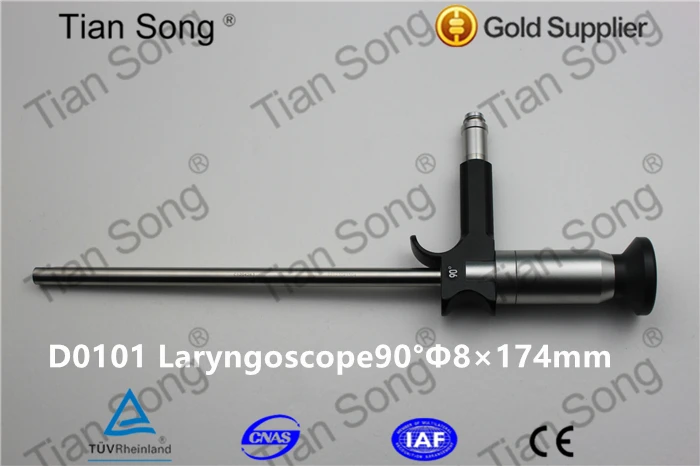 8mm Rigid Fiber laryngoscope compatible with  Olympus Wolf