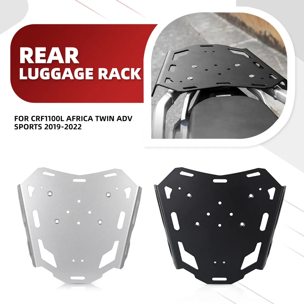 

For Honda CRF1100L Africa Twin ADV Sports 2019-2022 Rear Enlargement Rack Luggage Support Shelf Case Trunk Frame Plate Bracket