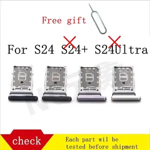Bilashmart SIM Card Tray:Replacement Samsung Galaxy S24  Quality Perfect Fit Sim Card Holder Slot adapter and Micro SD Card Tray Holder