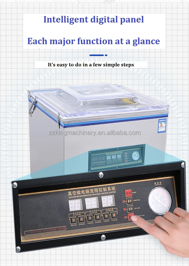 Automatic Economy Food Vacuum Sealer Meat Packaging Vacuum Machine Food Vacuum Packing Machine For Whole Chicken