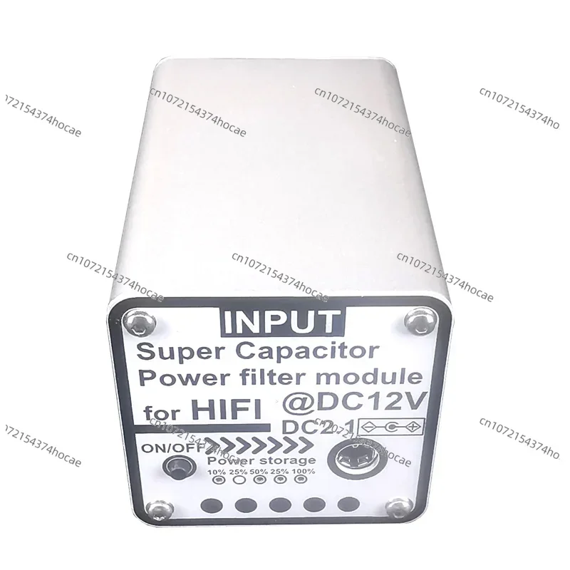 

12V Super Capacitor Power Supply, DC2.1 Audio Stabilizer for HiFi Equipment