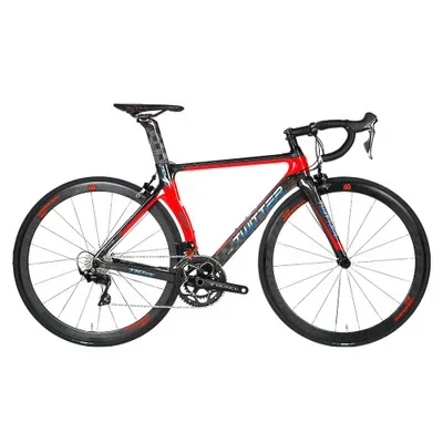 Stock Red 26'' Mountain Road Bike Cheap Price RoadBicycle With Steel Carbon Frame 21 Speed 700C*23C Road Bike With Disc Brake