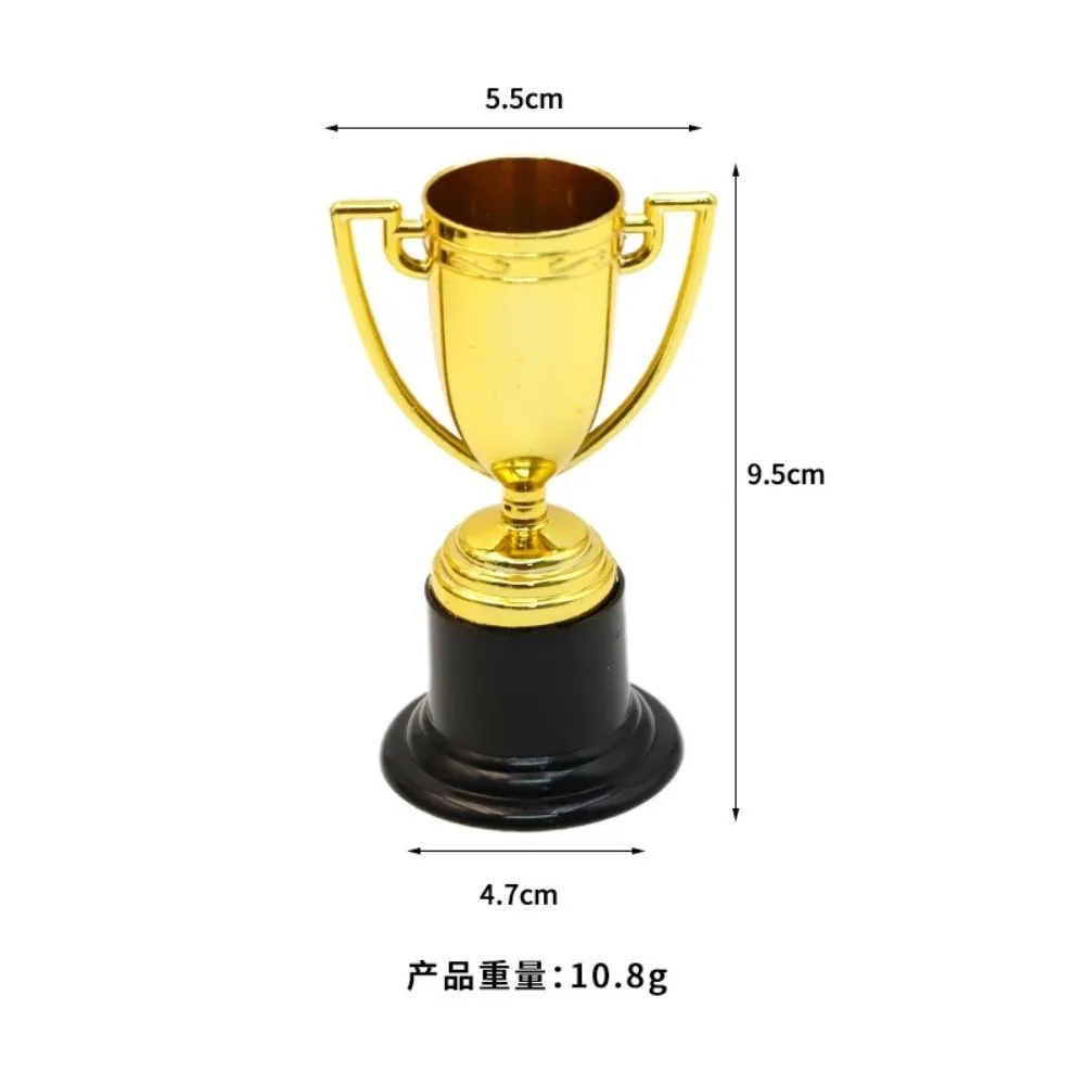 Multi Style Plastic Trophy Plastic Material Trophy Model Award Trophies Small Size Pentagram Star Mini Trophy