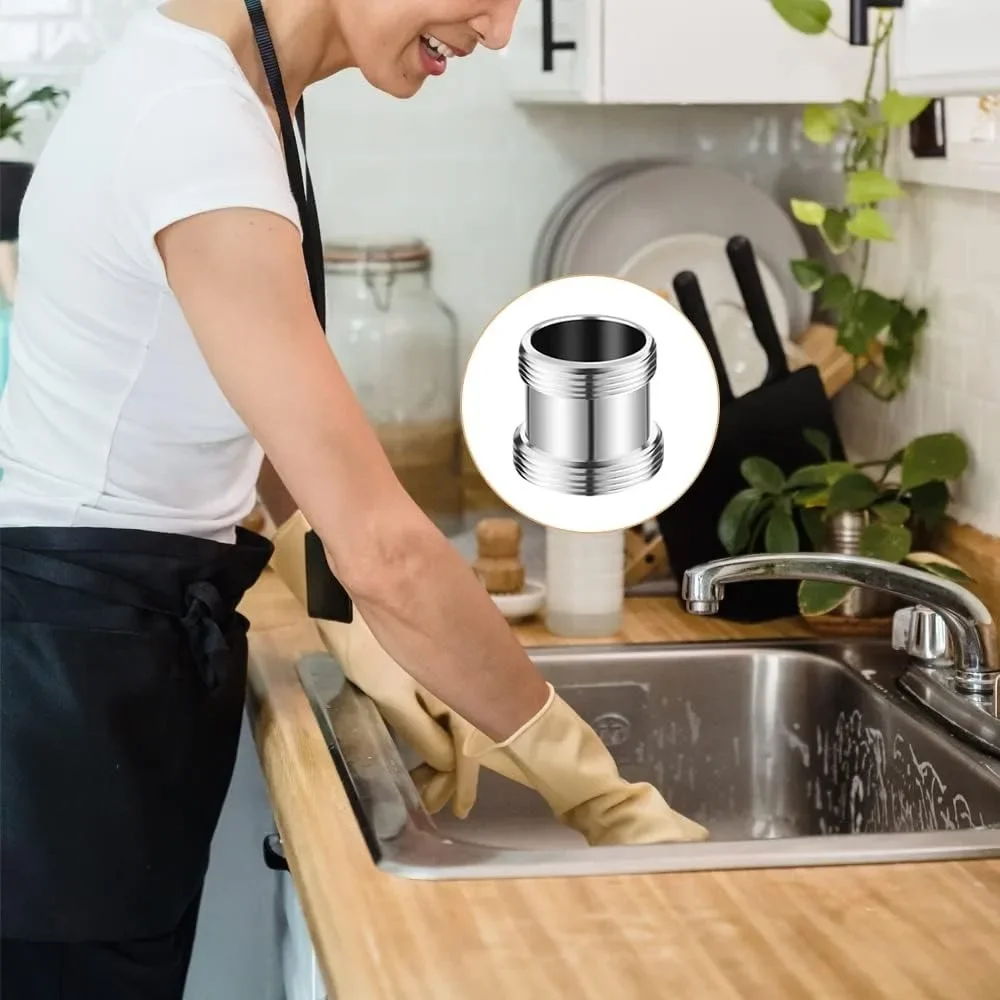 New Water Faucet Connector Threaded Washing Machine Faucet Converter Garden Hydrant Accessories Adapter Kitchen Bathroom