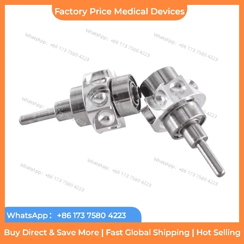 2026 Cartridge Dentist Rotor for DEASIN 5 LED Push Button Torque Head E5 High Speed Handpiece Only fastshipping