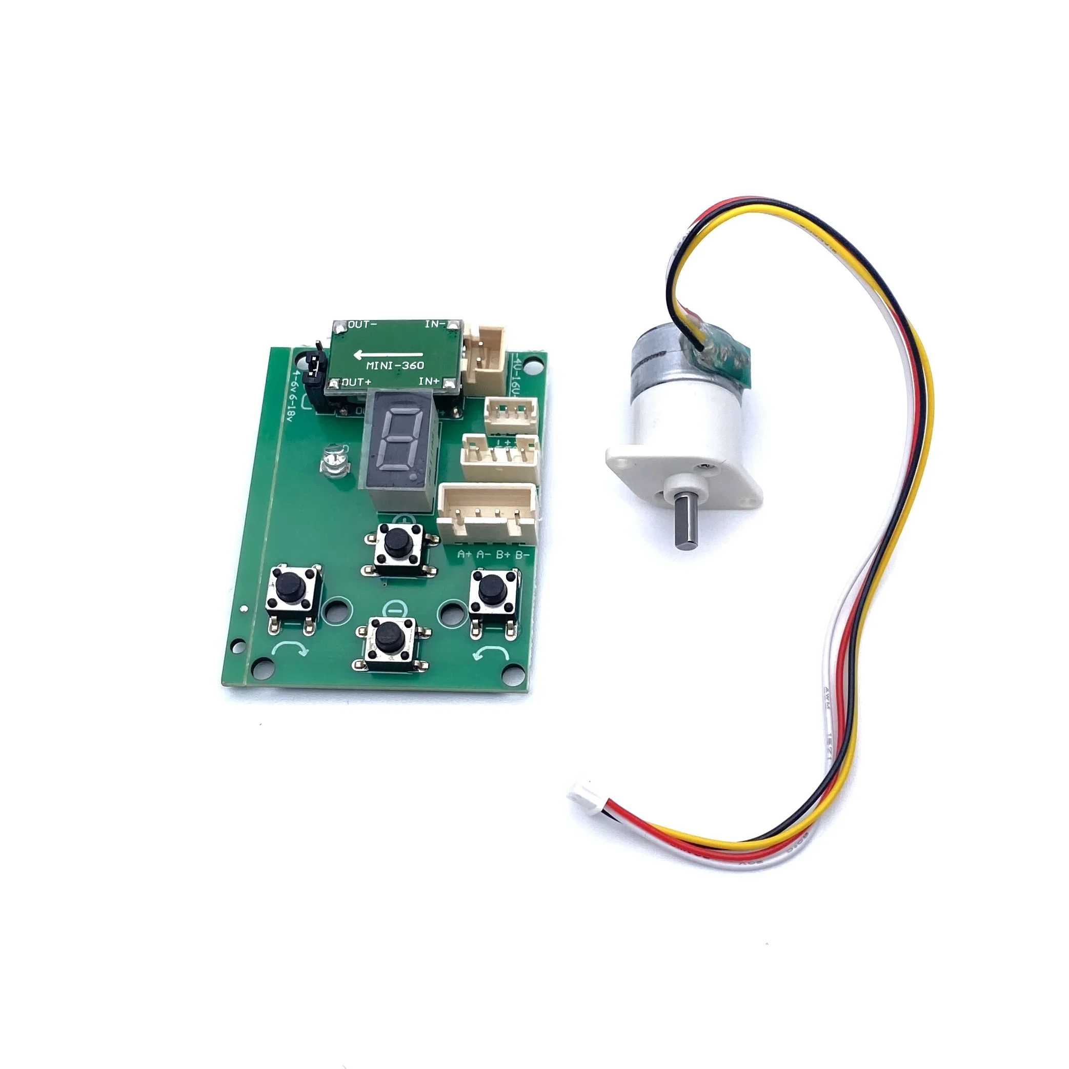 Precision 15mm 2-Phase Metal Gear Stepper Stepping Motor Micro Ratio 1:10/50/100/298 Monitor High Quality Low Noise Motors