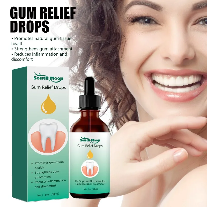 

Advanced Gum Care Drops Soothes Sensitive Gums and Reduces Oral Inflammation Ideal for Teeth Whitening Fight against Tooth Decay