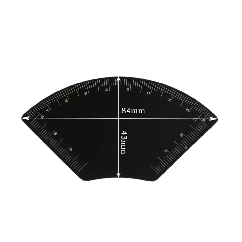 1pc Sopracciglio Desgin Righello Disegno Veloce Microblading Mappatura Sopracciglio Definitore Modello Modellatura Trucco Permanente Disegno Guida Righello