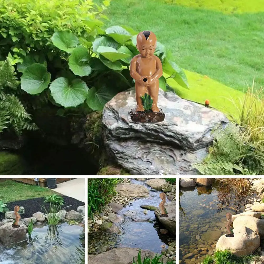 

Miniature Vintage Chinese Fisherman Rockery Ceramic Ornament, Craft, Figurine, Gifts DIY Desktop Aquarium Landscape D3Y4