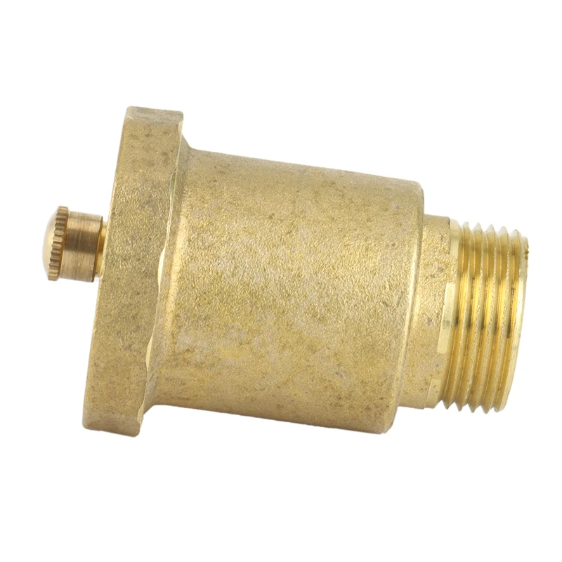 Filettatura maschio della valvola di sfiato dell'aria automatica in ottone per la valvola di sfiato della pressione dello scaldabagno solare strumenti valvola di sfiato dell'aria