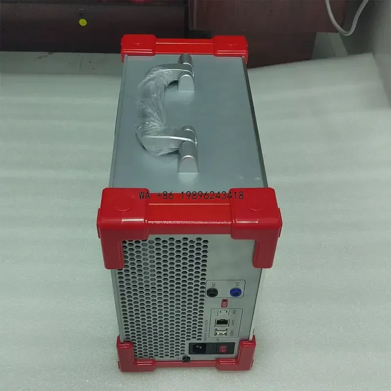 Wmwmnu Three Phase Relay Protection Tester Red 2000 High Density Sine Wave Generator for Weekly Fundamental Wave Testing