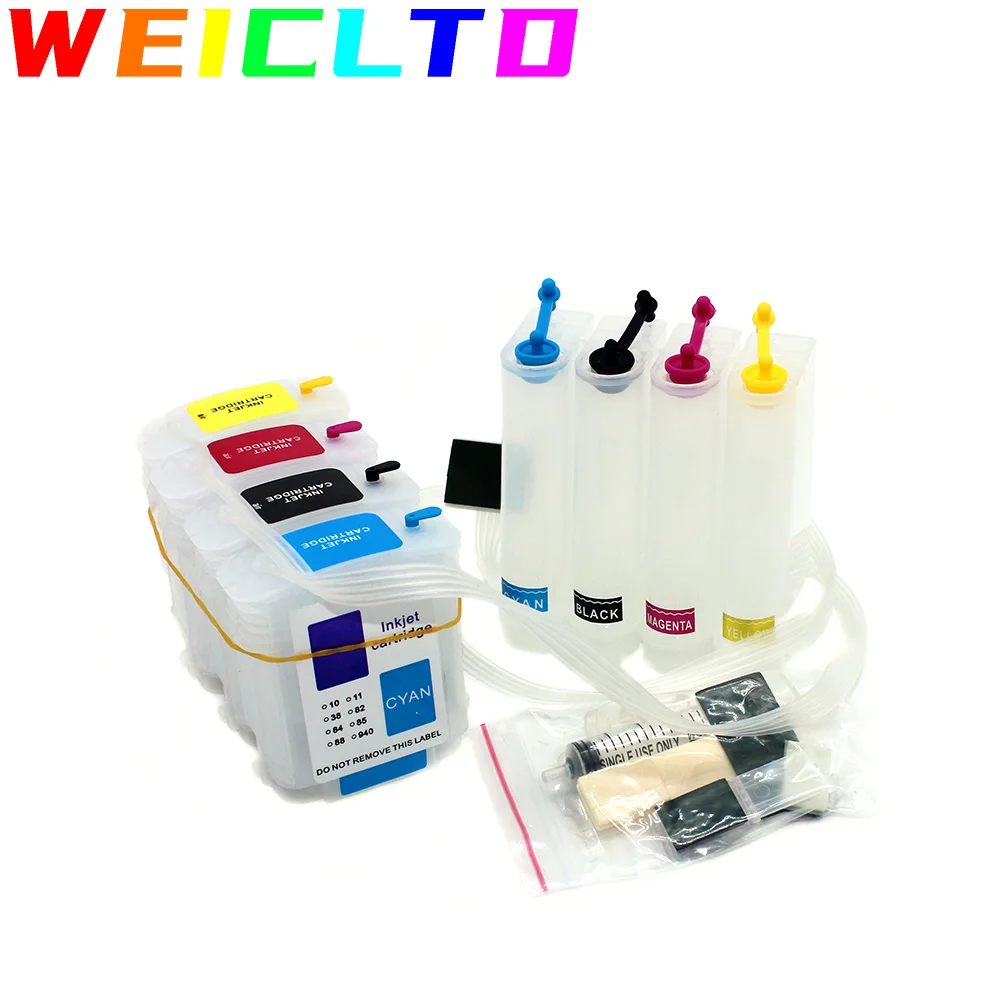 10 82 Empty Ciss System for HP Designjet 500 500PS 800 800PS Printers - Image 2