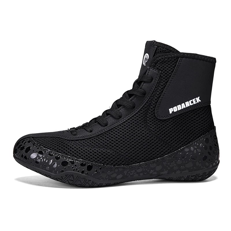 Original 2026 Herren-Wrestlingschuhe für Training, Fitnessstudio, Kampfsport und Boxen – Grau_voghion.com