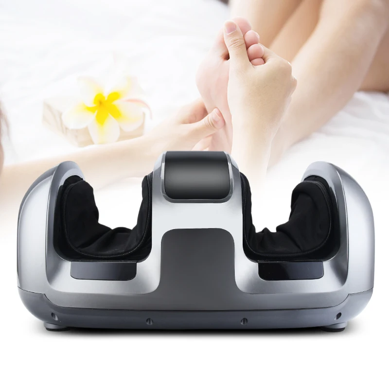 

Deep Kneading Therapy Electric Foot Massager With Heat Shiatsu Foot Massager For Pain Relief