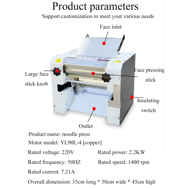 Dough Roller Sheete Bakery Equipment Dough Sheeter Machine